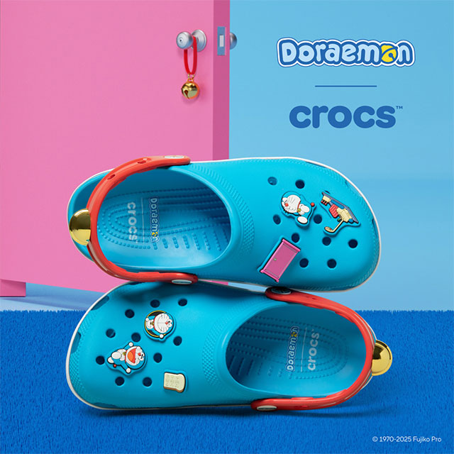 sinho 4体セット crocs（クロックス） サンダル ドラえもん クラシック クロッグ 211691