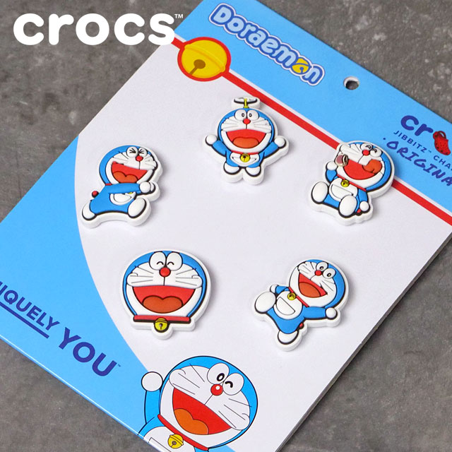 crocs（クロックス） ジビッツチャーム ドラえもん 5パック 10016188