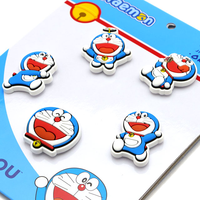 靴 dozaemon crocs（クロックス） ジビッツチャーム ドラえもん 5パック 10016188