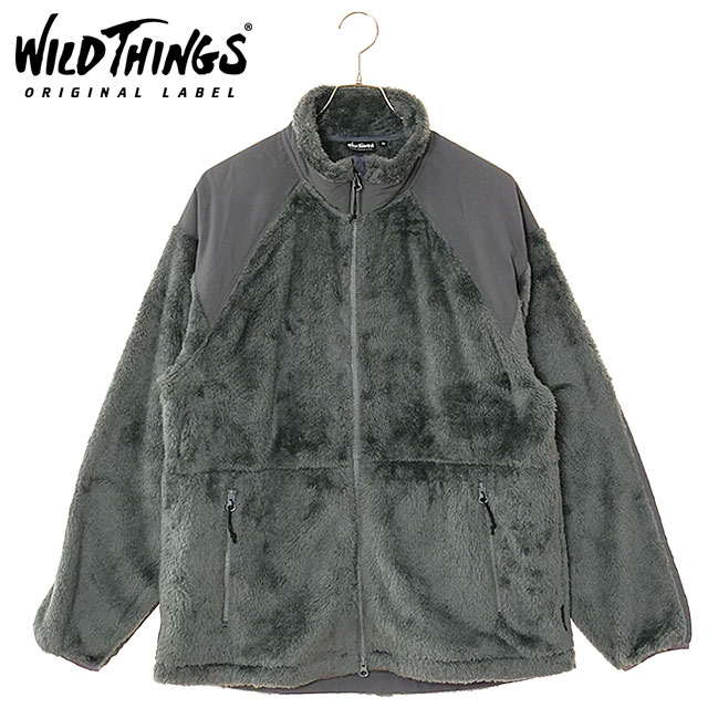 ワイルドシングス WILD THINGS レベル3 シャギージャケット WT252-26-Q4 FW25 LEVEL3 SHAGGY JACKET メンズ アウター フリースジャケット F.GREY 正規取扱店 | WILD THINGS | 01