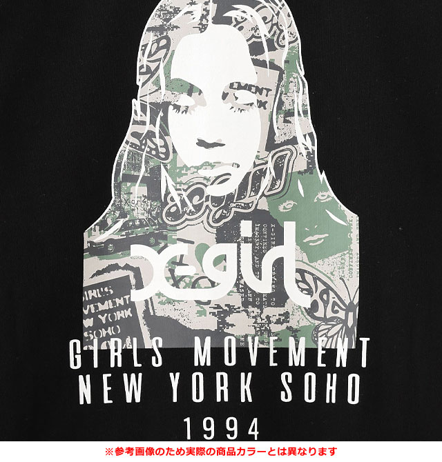 X-girl（エックスガール） カレッジカモフェイス ジップアップ