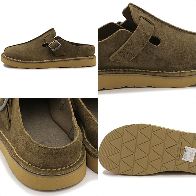 ザクロ Clarks（クラークス） クロッグ メンズ ソルスブリーミュール 26186616