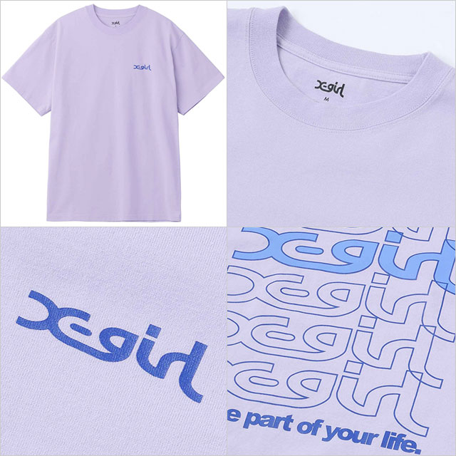 X-girl（エックスガール） レディース ジェリーロゴ Tシャツ