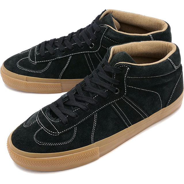 リプロダクション オブ ファウンド REPRODUCTION OF FOUND ジャーマンミリタリートレーナー 4750S SS23 スニーカー 靴 ミッドカット BLACK SUEDE 黒 :10048244:ミスチーフ