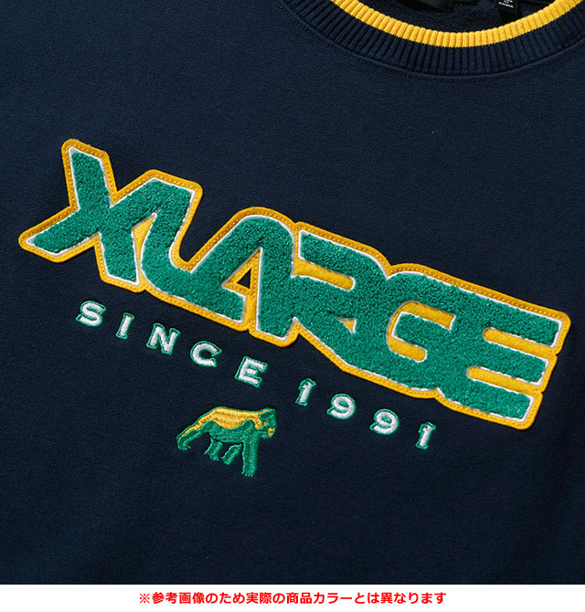 XLARGE エクストララージ メンズ アスレティックロゴクルー