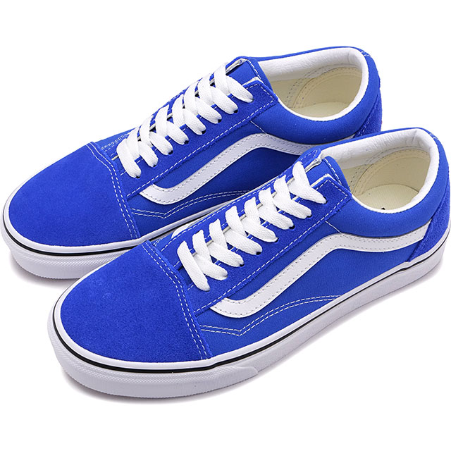 vans 青 トップ スニーカー