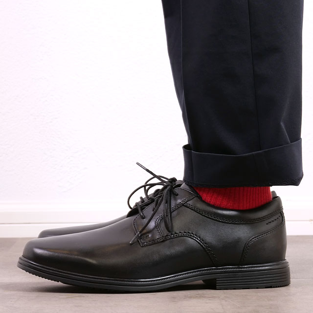 美品！ロックポート 27cm 黒 レザー オックスフォード ROCKPORT ロックポート レザーシューズ テイラー ウォーター