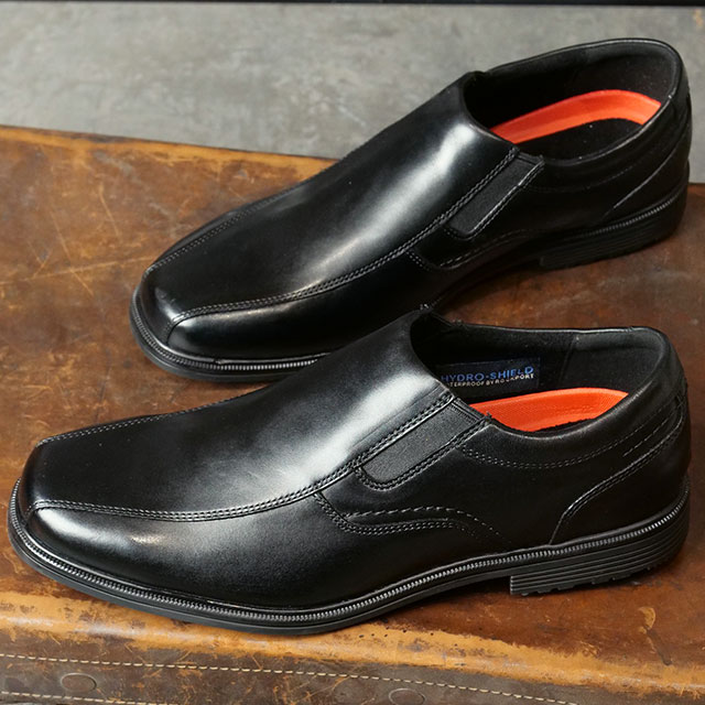 ロックポート ROCKPORT レザーシューズ テイラー ウォータープルーフ スリッポン CI0820W Taylor WP Slip On メンズ 革靴 ビジネス 防水 Black 黒 正規取扱店 | ROCKPORT | 04