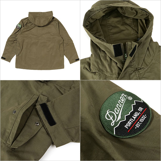 ダナー Danner メンズ マウンテンジャケット 422K1090200 FW22 M MOUNTAIN JKT アウトドア アウター  マウンテンパーカー 撥水 KHAKI カーキ系