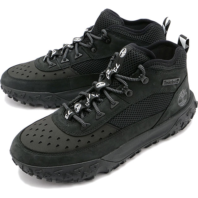 ティンバーランド Timberland M6 ハイカーレザースーパーオックス A5VAC-015 SS23 M6 Hiker Leather Super OX 靴 アウトドアシューズ Black 黒 ブラック系｜mischief