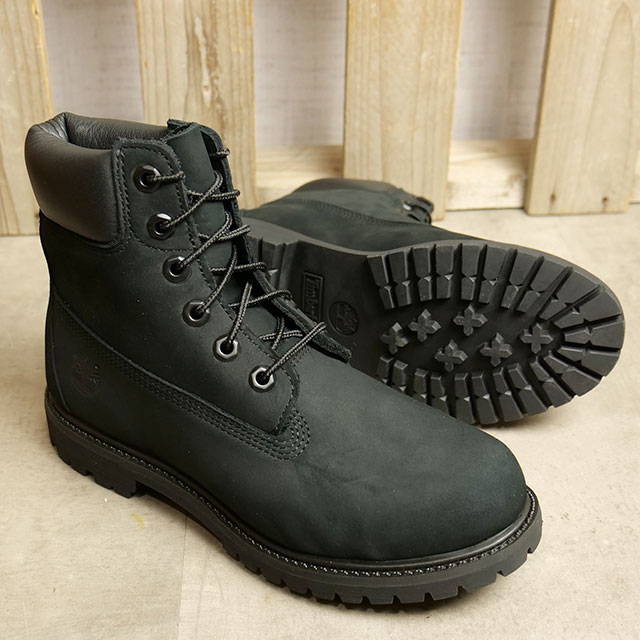 ティンバーランド Timberland レディース 6インチ プレミアムブーツ 18658A-001 W 6inch Premium Boots 靴 アウトドアシューズ 防水 Black 黒 正規取扱店 | Timberland | 01
