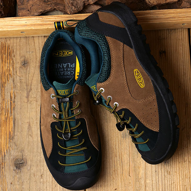 キーン KEEN メンズ スニーカー ジャスパー ロックス エスピー 1027427 SS23 M JASPER “ROCKS” SP キャンプ アウトドアシューズ Bison Sea Moss｜mischief｜02