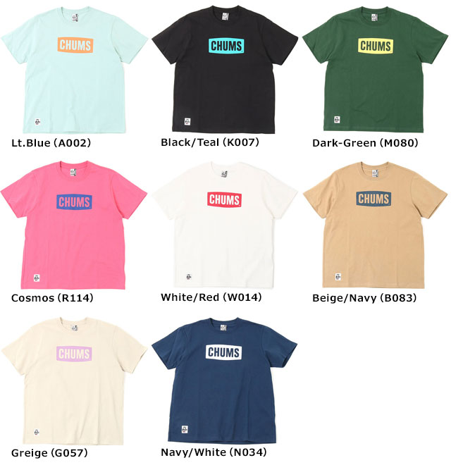 チャムス CHUMS メンズ チャムスロゴTシャツ CH01-2277 SS23 M CHUMS Logo T-Shirt トップス 半袖 アウトドア｜mischief｜11