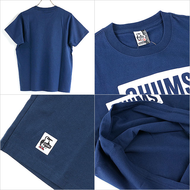 チャムス CHUMS メンズ チャムスロゴTシャツ CH01-2277 SS23 M CHUMS Logo T-Shirt トップス 半袖 アウトドア｜mischief｜12
