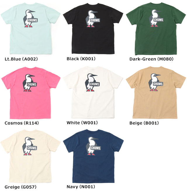 チャムス CHUMS メンズ ブービーロゴTシャツ CH01-2279 M Booby Logo T-Shirt トップス 半袖 アウトドア cp 正規取扱店 | CHUMS | 10