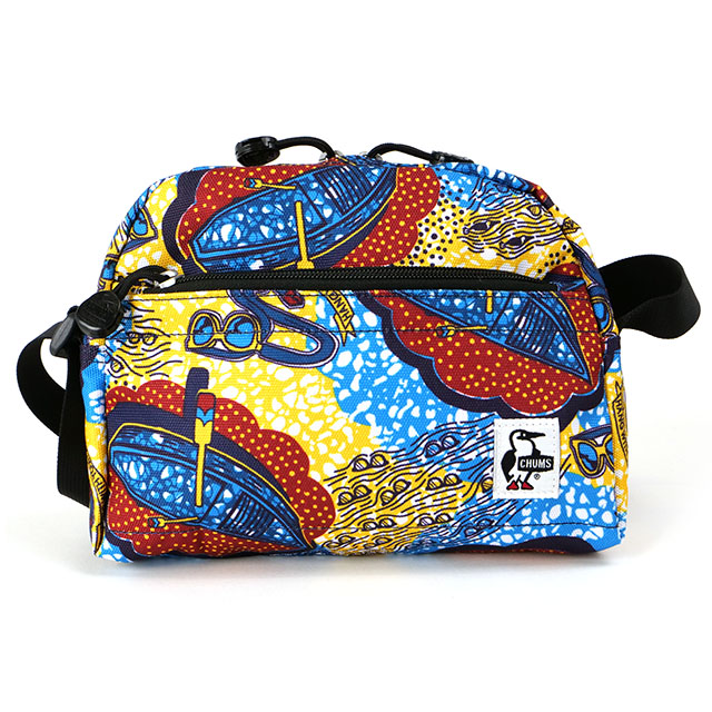 【人気No.1】チャムス CHUMS リサイクルミニトラぺゾイドショルダーバッグ CH60-3453 SS23 Recycle Mini Trapezoid Shoulder 鞄 ワンショルダー アウトドア