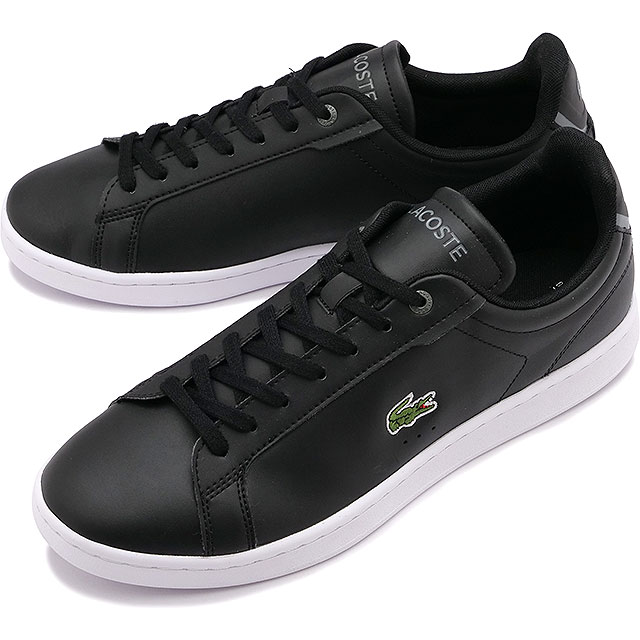 ラコステ LACOSTE メンズ スニーカー カーナビー プロ 45SMA0110-312 SS23 M CARNABY PRO BL23 1 SMA  靴 BLK WHT 黒 ブラック系