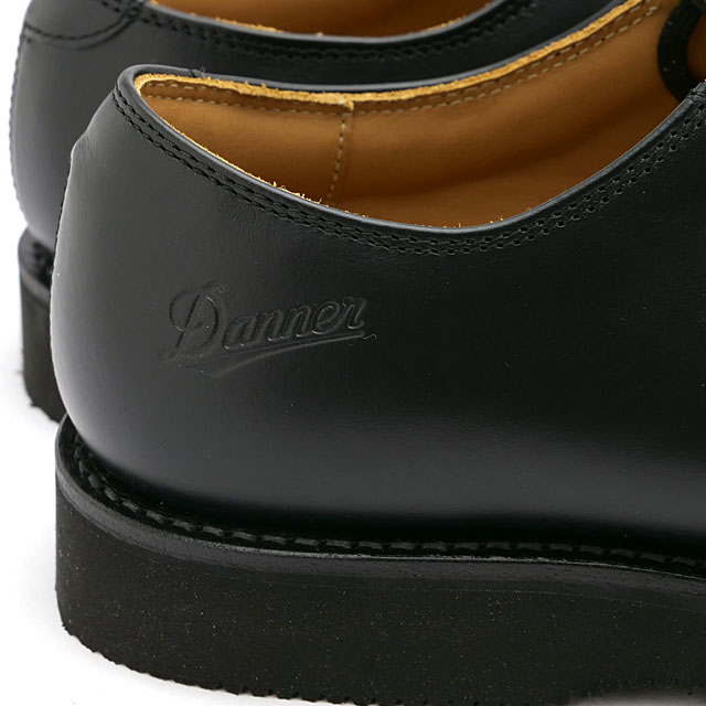 ダナー Danner メンズ ブーツ ポストマン2 D212100 SS23  POSTMAN 2 短靴 ポストマンシューズ ビブラムソール 日本製 BLACK 黒 ブラック系｜mischief｜04