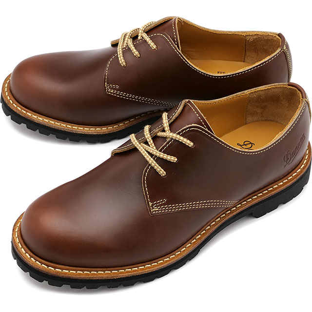 ダナー Danner メンズ ブーツ モアランド オックスフォード D216212 SS23 MORELAND OXFORD 靴 ビブラムソール BROWN 茶 ブラウン系｜mischief