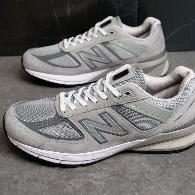 在庫処分・数量限定 NewBalance 990 v5 Grey 定価30800円 - スニーカー