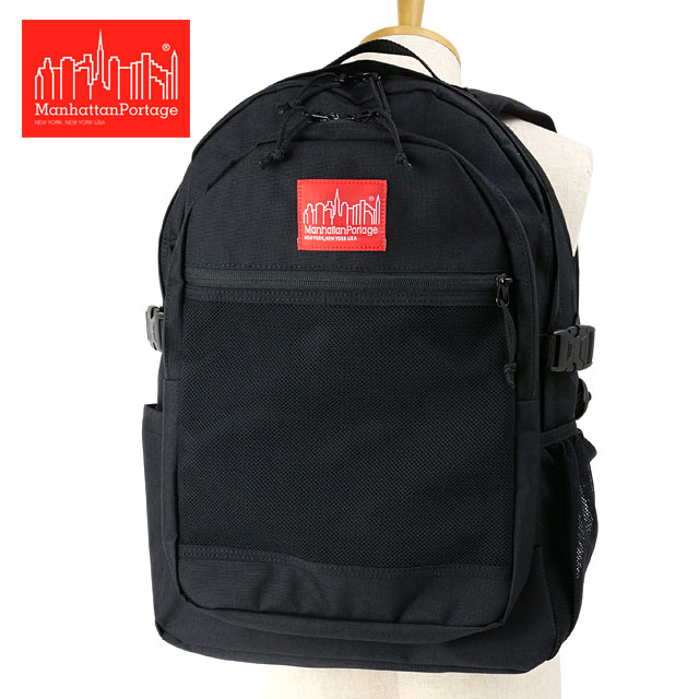 マンハッタンポーテージ Manhattan Portage プレッピー バックパック MP2253 SS23 Preppy Backpack 鞄 リュック デイパック Black 黒 ブラック系 :10049159:ミスチーフ