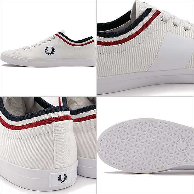 フレッドペリー FRED PERRY スニーカー アンダースピン ティップド