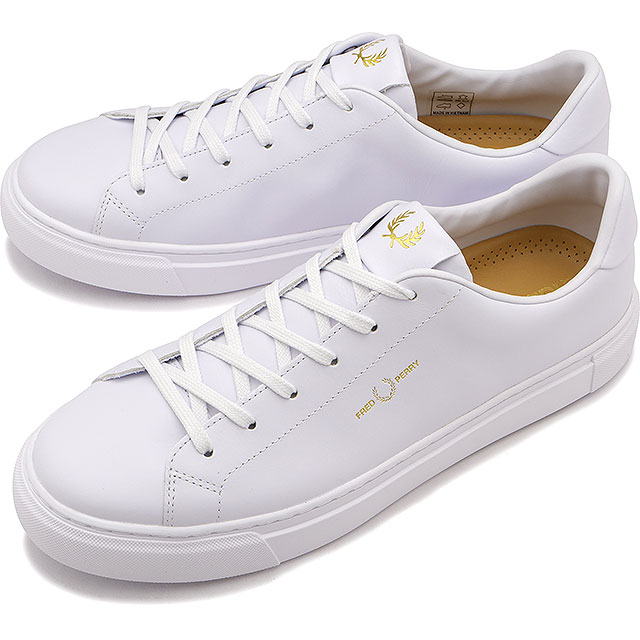 フレッドペリー FRED PERRY メンズ スニーカー B71 レザー B5310-100 SS23Q2 B71 LEATHER 靴 ローカット  WHITE 白 ホワイト系