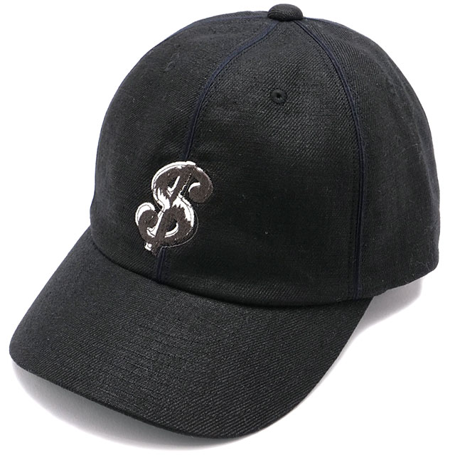 カシラ CA4LA キャップ CAW00578 SS23 ＄ BB CAP メンズ・レディース 帽子 フリーサイズ ベースボールキャップ BLK｜mischief