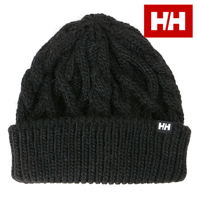 ヘリーハンセン HELLY HANSEN ケーブルビーニー HC91856-K Cable Beanie メンズ・レディース 帽子 ニット帽 ニットキャップ 保温 ブラック 正規取扱店 | HELLY HANSEN