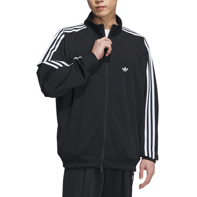 日本別注カラー アディダスオリジナルス adidas Originals メンズ ベッケンバウアー トラックトップ HBN85 IK9148 SS23 ブラック｜mischief｜02