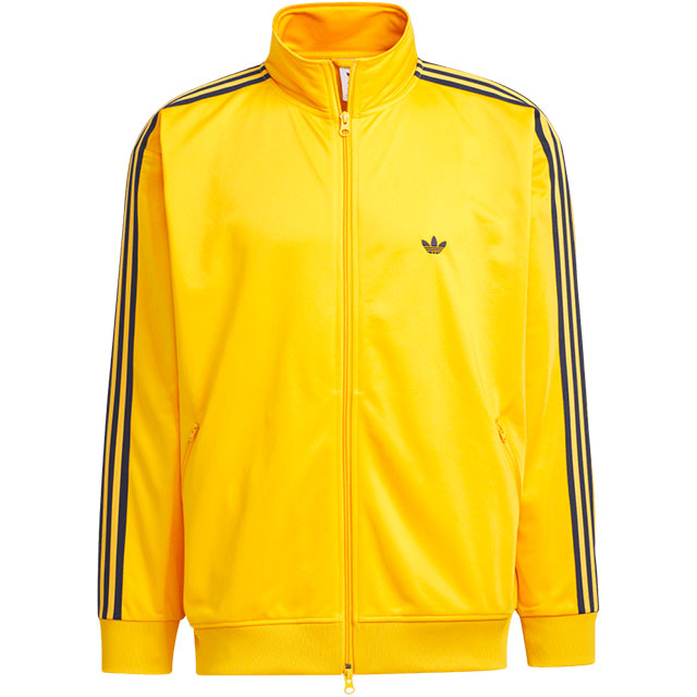 日本別注カラー アディダスオリジナルス adidas Originals メンズ ベッケンバウアー トラックトップ HBN85 IK9151 SS23 セミソーラーゴールド｜mischief