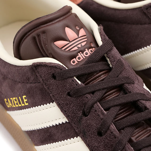 アディダス オリジナルス adidas Originals ガゼル ウィメンズ LYU81 IF3233 FW23 GAZELLE W 靴 シューズ  ガッツレー シャドーブラウン Cホワイト ガム