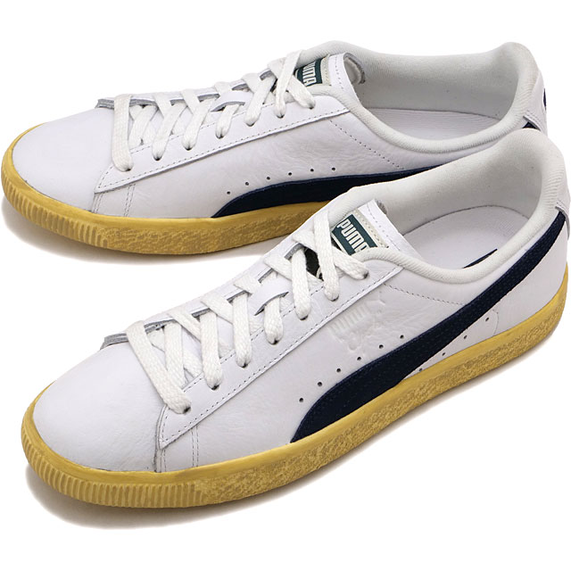 プーマ PUMA メンズ スニーカー クライド VINTAGE 394687-01 FW23 靴 シューズ プーマホワイト 白 ホワイト系｜mischief