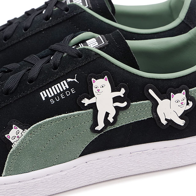 PUMA（プーマ） 返品交換送料無料 スニーカー SUEDE RIPNDIP 393872-01 