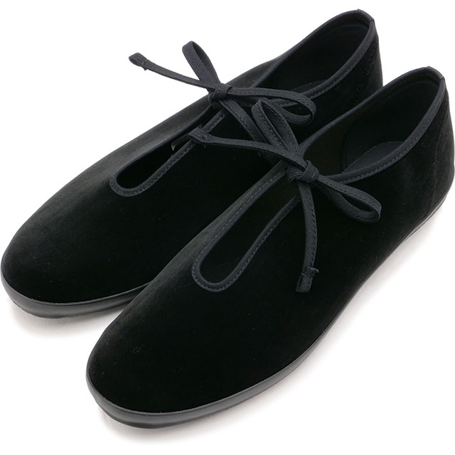 ムーンスター ファインバルカナイズド MOONSTAR FINE VULCANIZED レディース スニーカー ライトプリムW [54323486 FW23] LITE PRIM W 日本製 ベルベット バレエシューズ BLACK 黒 ブラック系 正規取扱店 MoonStar（ムーンスター） ファインバルカナイズド MOONSTAR FINE