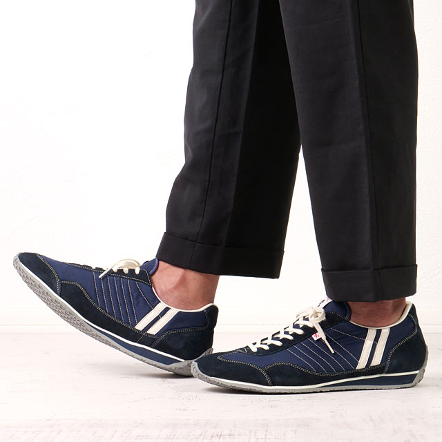 パトリック PATRICK メンズ スニーカー スタジアム [232352] STADIUM 日本製 ナイロン NTBLUE 紺 ネイビー系 PATRICK（パトリック） 返品送料無料 メンズ スニーカー スタジアム