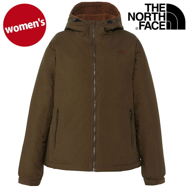 ザ・ノース・フェイス THE NORTH FACE レディース コンパクトノマドジャケット NPW72330-SC FW23 Compact Nomad Jacket TNF スレートブラウン カプチーノ