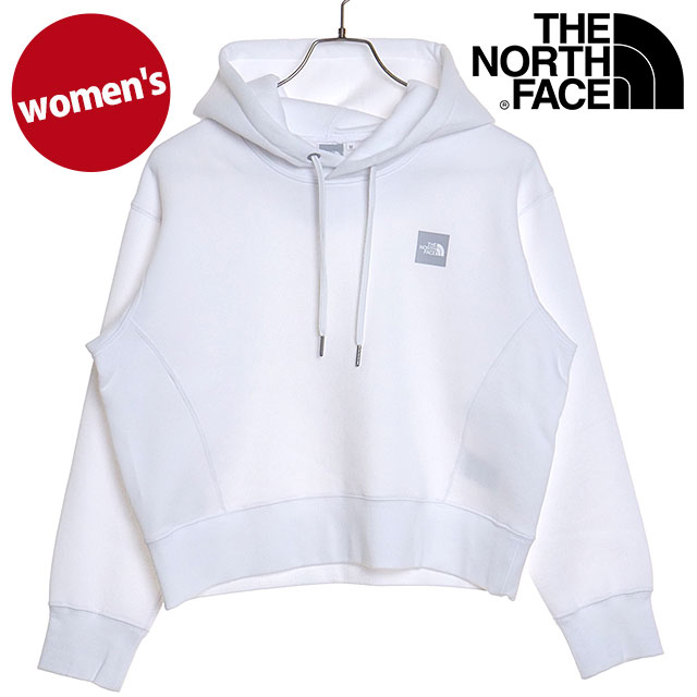 ザ ノースフェイス THE NORTH FACE レディース ショートフーディ NTW62346-W FW23 Short Hoodie TNF アウトドア トップス スウェット クロップド丈 ホワイト