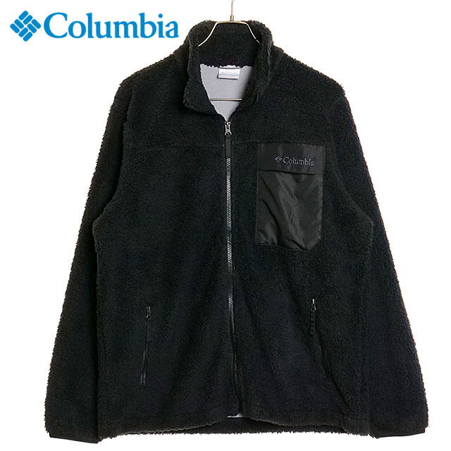 コロンビア Columbia メンズ シュガードームジャケット PM1588-010 FW23 Sugar Dome Jacket アウター ボアフリース アウトドア Black｜mischief