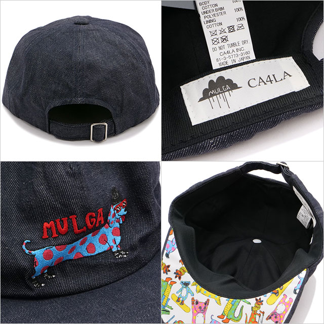 美品⭐︎ MULGA x CA4LA KNIT CAP 完売品 ☆ニット帽ブラック ☆ MULGA x CA4LA KNIT CAP 完売品 ☆（CA4LA（ハット）のフリマ