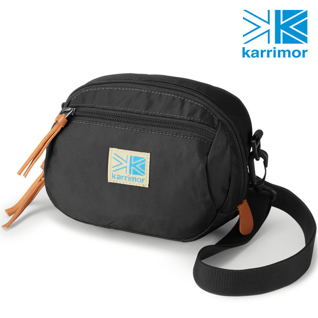 カリマー Karrimor VT ポーチ 501116-9000 FW23 1.2L VT pouch メンズ・レディース 鞄 2WAY ショルダーポーチ ウエストポーチ アウトドア Black｜mischief｜02