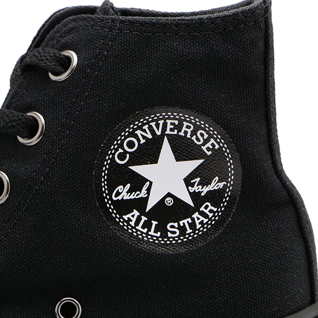 コンバース CONVERSE レディース スニーカー オールスター チャンク ハイカット 31310241 FW23 ALL STAR CHUNK HI 靴 厚底 BLACK｜mischief｜04