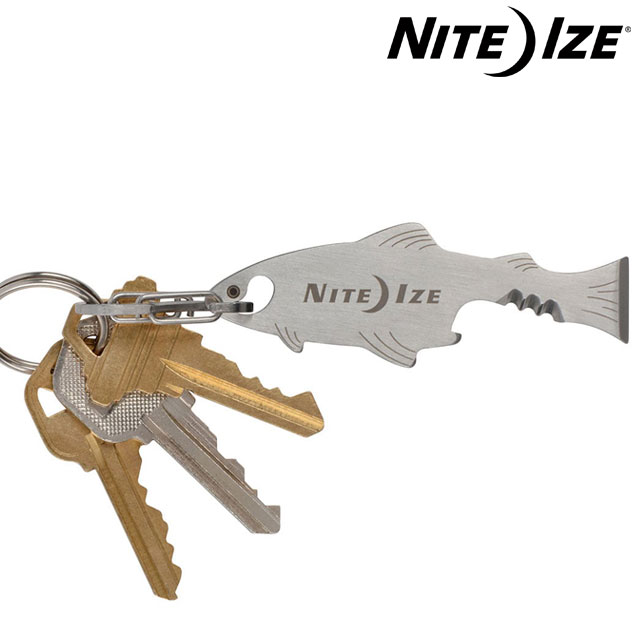 ナイトアイズ NITE IZE マルチツール ドゥーヒッキー フィッシュキーツール KMTFKS-11-R6 NI04333 キャンプ 携帯グッズ ステンレスシルバー 正規取扱店 | NITE IZE | 01