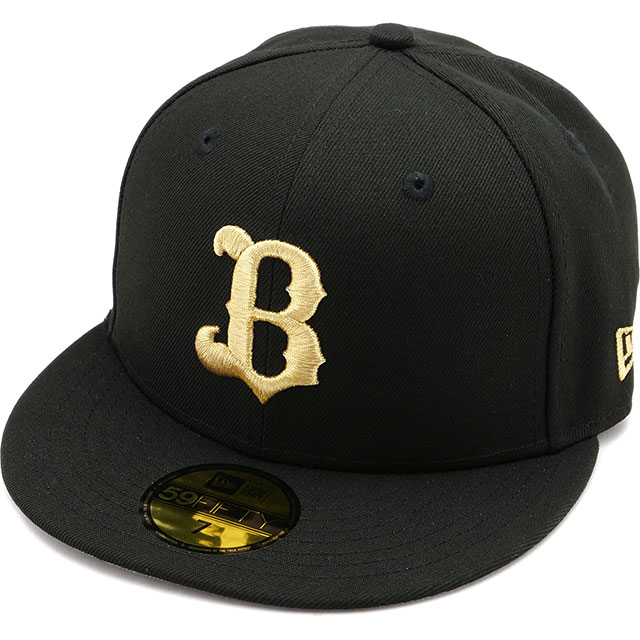 ニューエラ NEWERA キャップ オリックス・バファローズ 13552122 NPB 59FIFTY メンズ・レディース 帽子 日本プロ野球  ブラック ゴールド