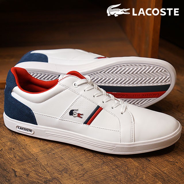 Lacoste ラコステ スニーカー メンズ Mns Europa ヨーロッパ Wht Nvy Spm0012 042 Fw17 ミスチーフ Paypayモール店 通販 Paypayモール