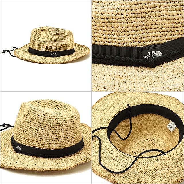 THE NORTH FACE ザ・ノースフェイス メンズ・レディース ストローハット Raffia Hat ラフィアハット NN01554 麦わら帽子  NB ナチュラルベージュ : 10052862 : ミスチーフ - 通販 - Yahoo!ショッピング