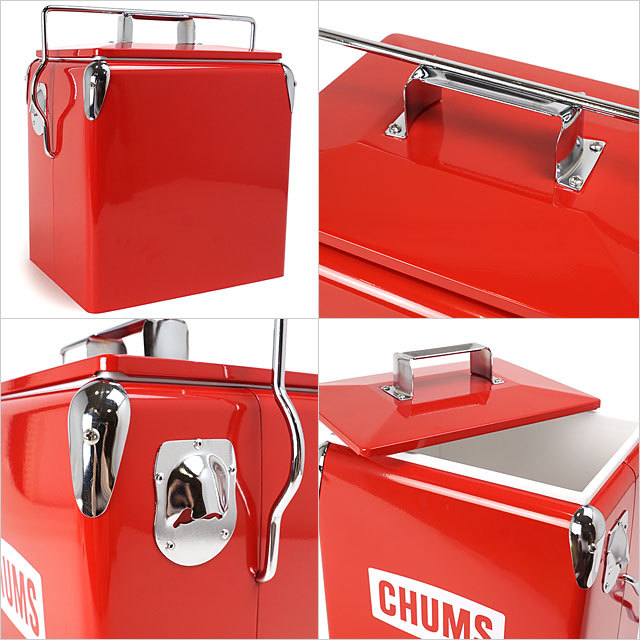CHUMS - チャムス スチールクーラーボックス 12L　CH62-1128　新品 CHUMS チャムス スチールクーラーボックス Steel Cooler Box 12L