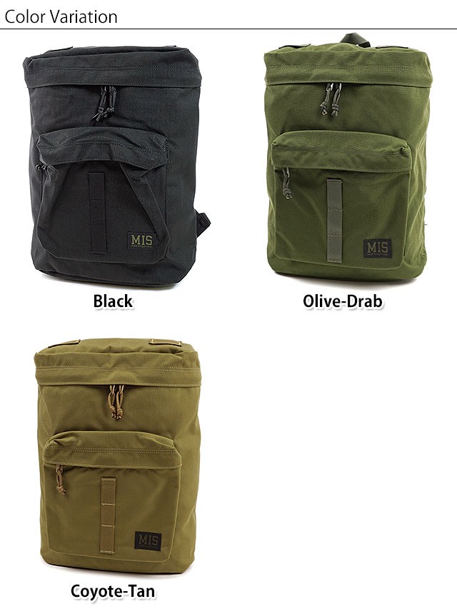 MIS エムアイエス MIS-1005 CORDURA NYLON バックパック