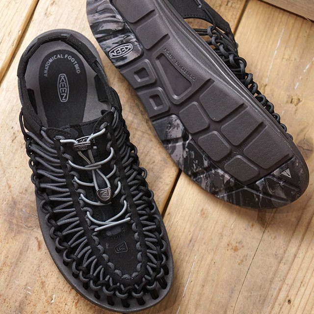 KEEN（キーン） メンズ ユニーク MEN UNEEK サンダル 靴 Black Magnet