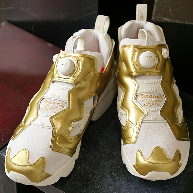 【限定品】Reebok Instapump Fury ゴールド23.5cm Reebok 限定モデル リーボック クラシック CLASSIC インスタ